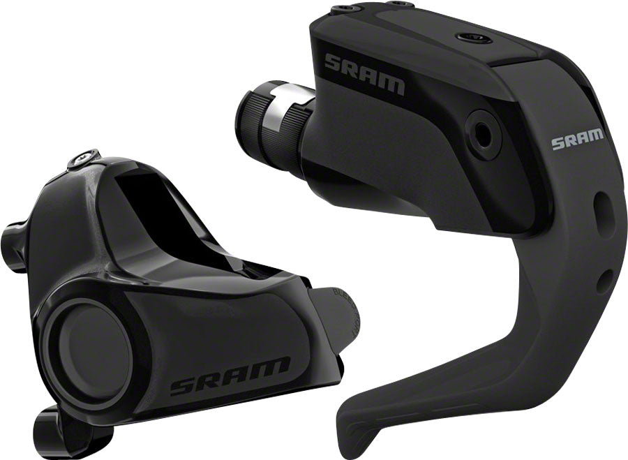 SRAM S900 Aero Disc Brake and Lever - Front, Hydraulic, Flat Mount, Black, A1 - Beyond Aero