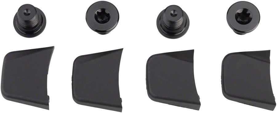 SRAM RED/Force eTap AXS Crank Chainring Bolt Kit - For 1x, Aluminum, Black, D1 - Beyond Aero