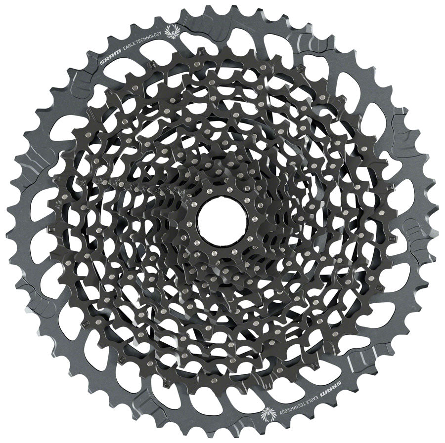 SRAM GX Eagle XG-1275 Cassette - 12-Speed, 10-52t, Black, For XD Driver Body - Beyond Aero