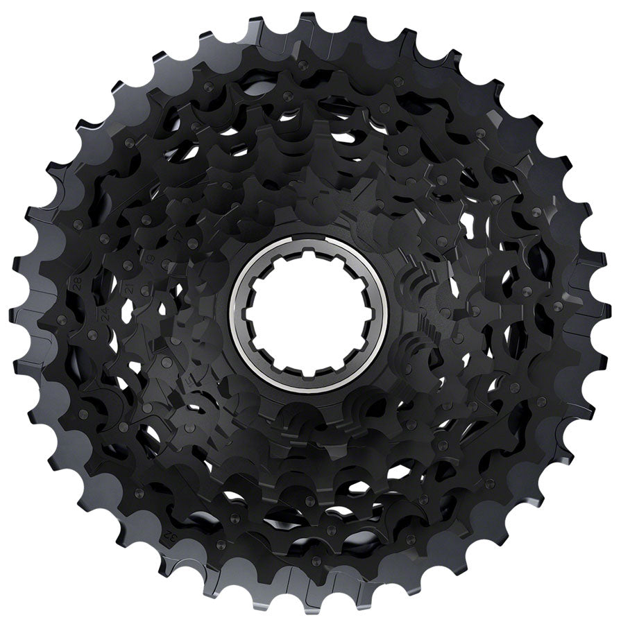 SRAM Force AXS XG-1270 Cassette - 12-Speed, 10-36t, Black, For XDR Driver Body, D1 - Beyond Aero