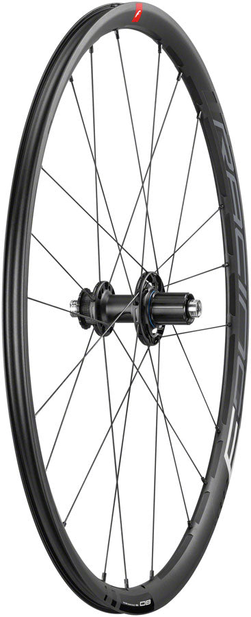 Fulcrum Racing 3 DB Wheelset - 700, 12 x100/142, Center-Lock, HG 11, Black - Beyond Aero