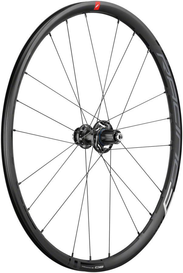 Fulcrum Racing 3 DB Wheelset - 700, 12 x100/142, Center-Lock, HG 11, Black - Beyond Aero