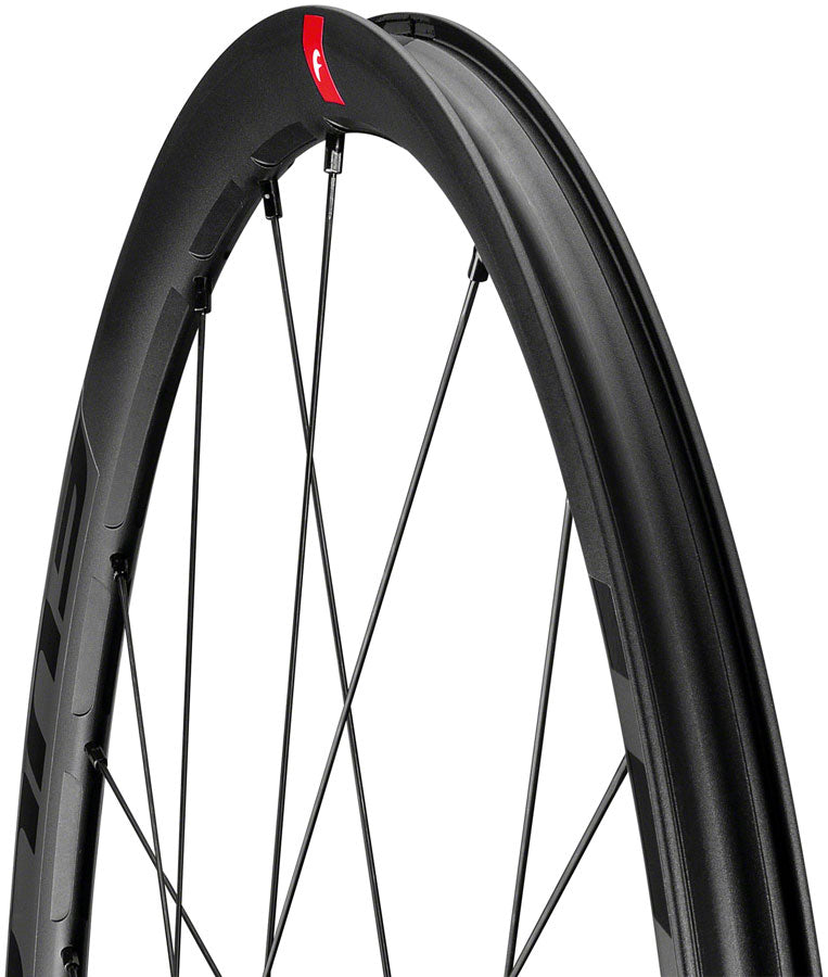 Fulcrum Racing 3 DB Wheelset - 700, 12 x100/142, Center-Lock, HG 11, Black - Beyond Aero